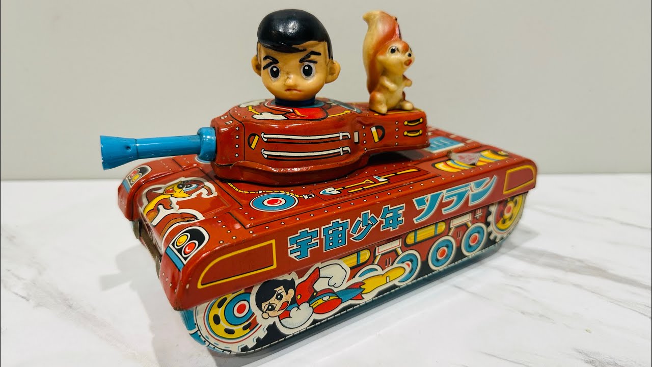 Soran is back! This time with a #Tank !! #anime #japan #tintoy