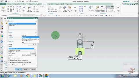 Import and Export a model in NX and change customer default setting