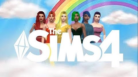 The Sims 4//Rainbow//Create A Sim