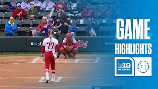 Washington vs. Indiana | HIGHLIGHTS | 2026 Big Ten Softball Tournament | 05/07/2026
