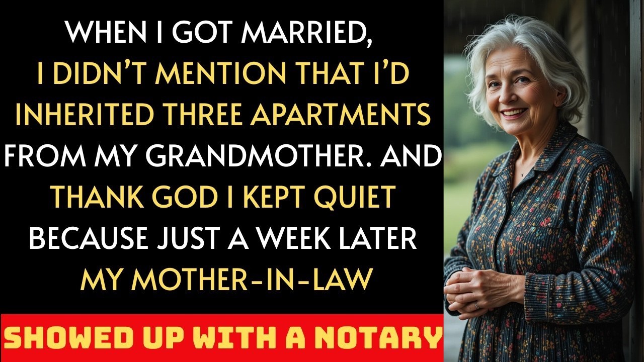 I Kept My Inheritance Secret— Week Later, My Mother-in-Law Arrived with a Notary and a Shocking Plan