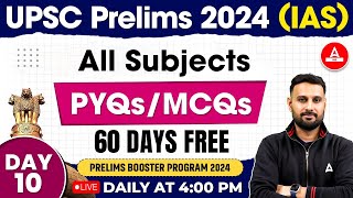 UPSC Prelims 2024 | Full Length Mock Test (All Subjects)| By Ankit Sir | Adda247 IAS #10