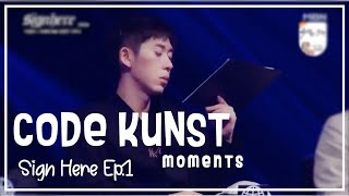 Code Kunst Moments | Sign Here Episode 1 | Cute & Funny 😍🐱🎶