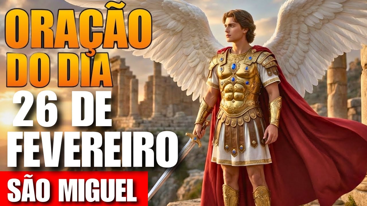 💫 Oração de Hoje a São Miguel Arcanjo 💫 Reze Comigo!