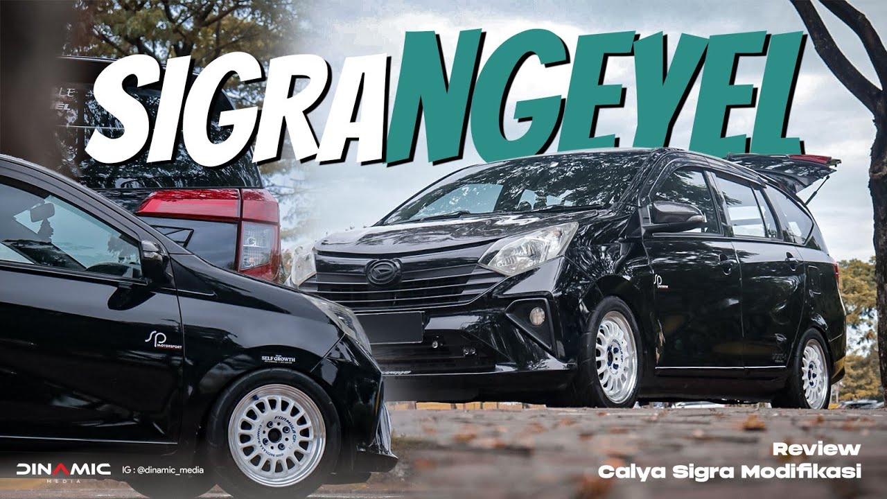 Review Modifikasi Racing Daihatsu Sigra Rasa Turbo | Inspirasi Toyota Calya (Part 2)