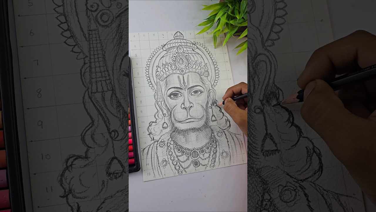 Hanuman Ji Drawing 