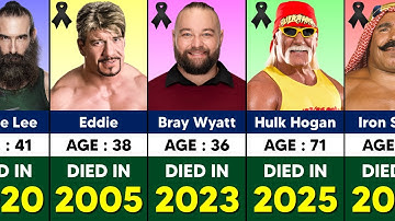 WWE Wrestlers Died In Every Year From 2000-2025