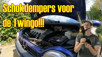 Renault Twingo 1997 t/m 2007 - schokdempers vervangen...