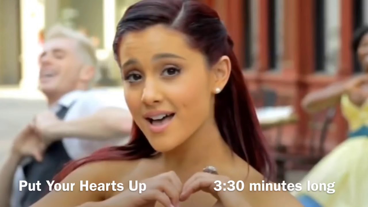 Every Ariana Grande Song From Shortest To Longest Youtube