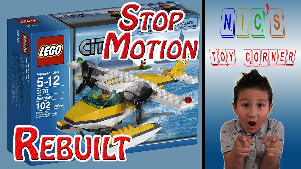 LEGO City 3178 Seaplane Build