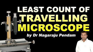 Measurement of Least count of Travelling Microscope I Dr. Nagaraju Pendam