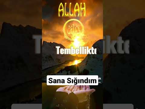 Sana Sığındım Allahım