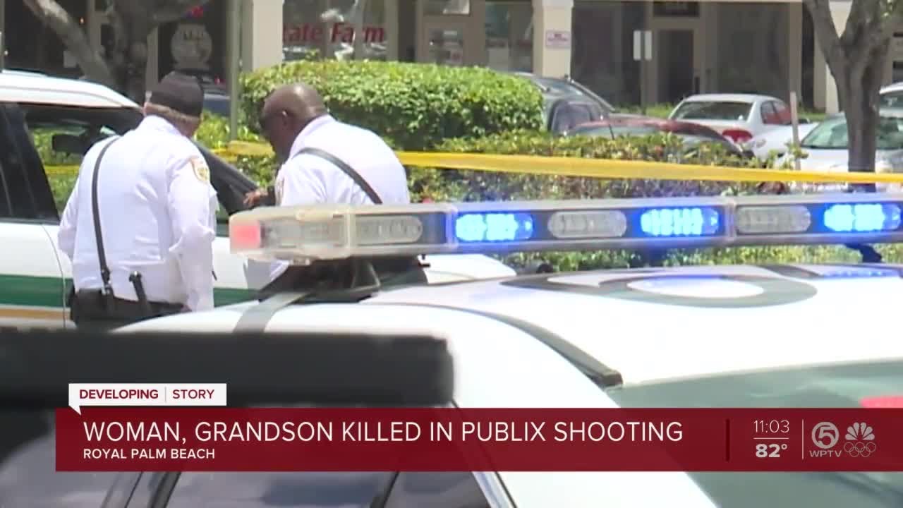 Woman, year-old grandson, gunman dead in Publix shooting