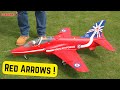 I&#39;ve joined the Red Arrows ! FMS RC BAe Hawk EDF Jet