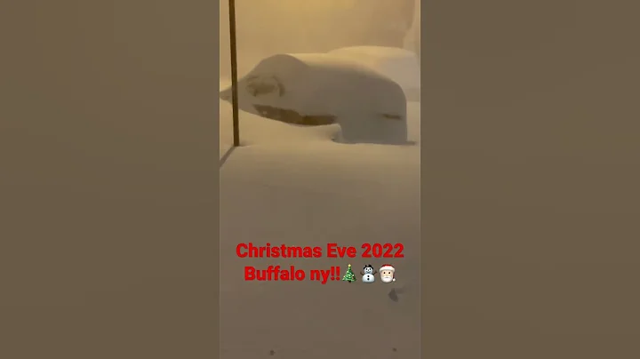 Christmas Eve blizzard in buffalo ny