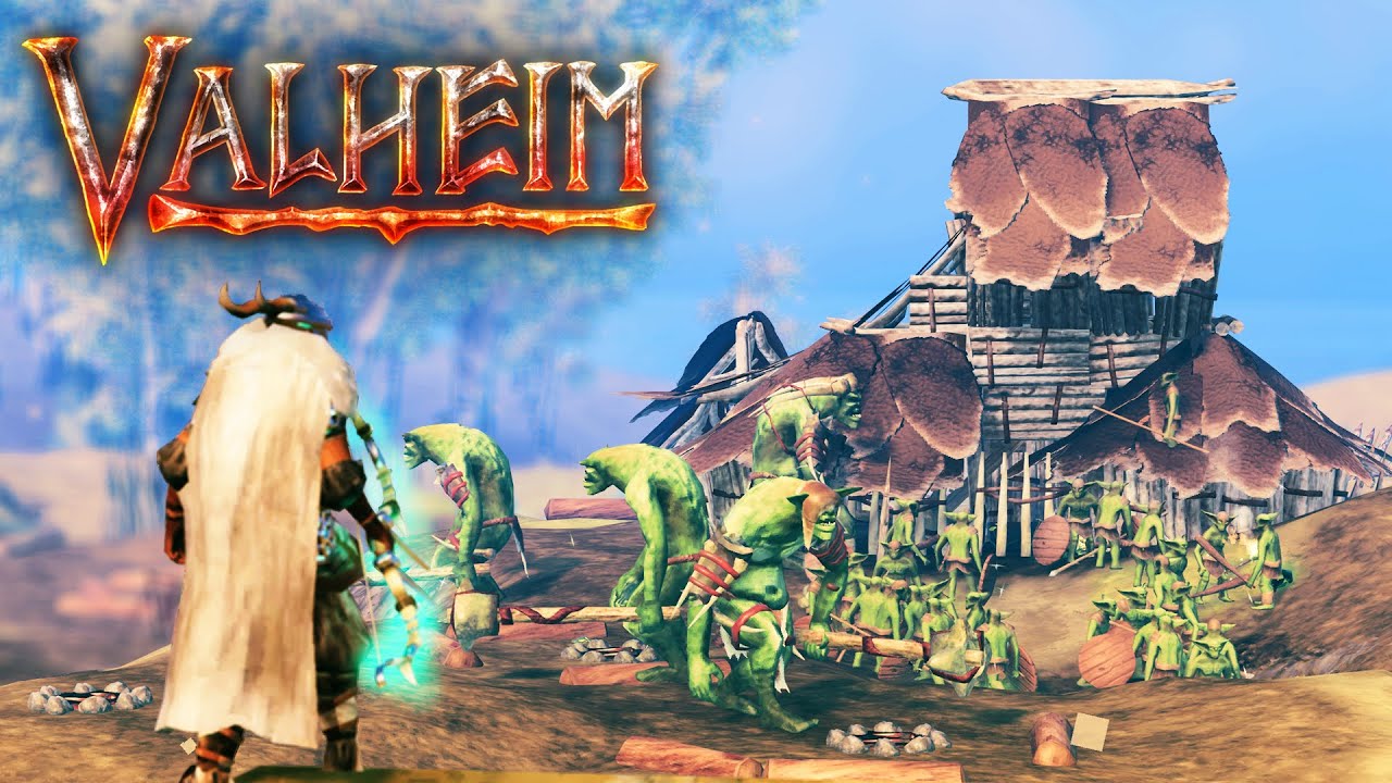 WIPING OUT a GOBLIN VILLAGE! Valheim Episode 22 YouTube