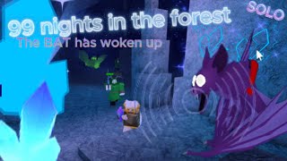 ~CAN we SOLO the BAT CAVES in 99 NIGHTS in the FOREST?~ X *DTI GIVEAWAY*🌲🦇🪨🔦