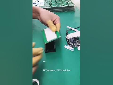 LCD display module assembly video - YouTube