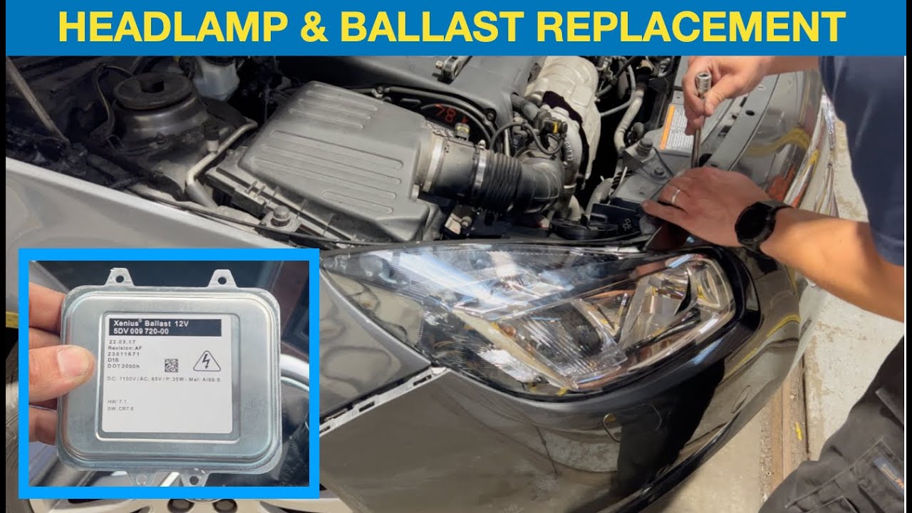 Vauxhall Insignia HID headlamp & ballast replacement 