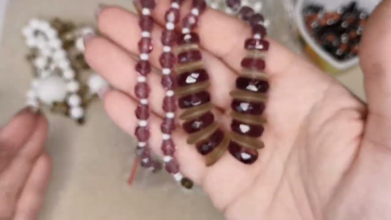 Переделка украшений для Елены из Челябинска. Часть I. Обзор материала