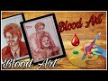 Blood art commissioned work