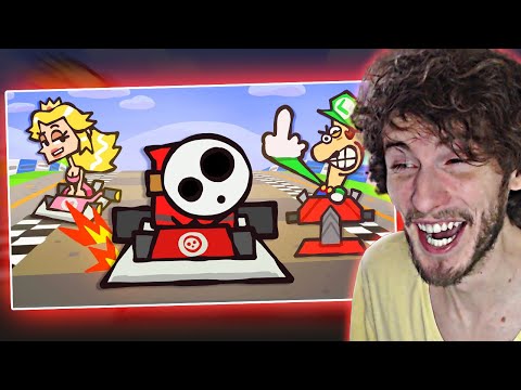 Shy Guy Kart DS - Ultimate SUPER MARIO Cartoons - Cas van de Pol | killy reage