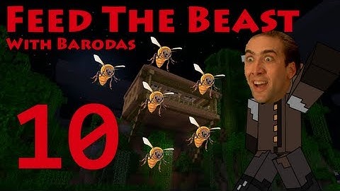 Feed The Beast - Part 10 - Setting up the Bee Tree Farm