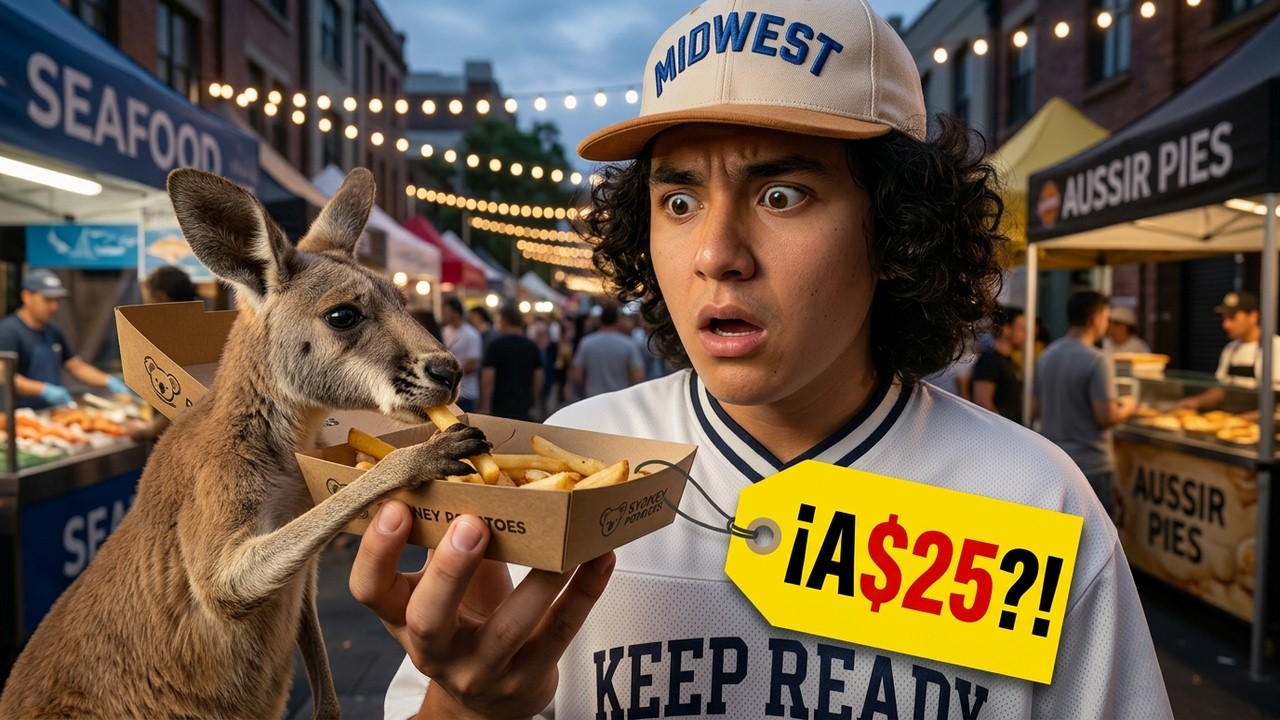 Asi Es La COMIDA CALLEJERA En Australia