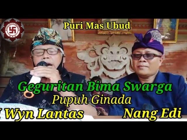 Geguritan Bima Swarga Pupuh Ginada class=