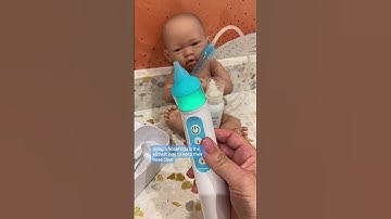 Did you know that babies can’t breathe through their mouths for the first few months?