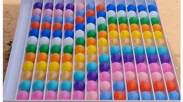 Color Ball Puzzle Championship: Brain vs. Artificial Intelligence