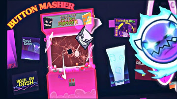 BUTTON MASHER 4k 60FPS by ViPriN & more  Geometry Dash Event #12 Easy Demon#79