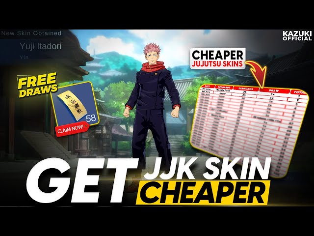 HOW TO GET YOUR JUJUTSU KAISEN SKINS AT CHEAPEST COST POSSIBLE | JJK RESALE | ITADORI REVAMP class=