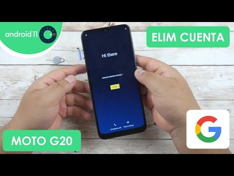 Eliminar Cuenta de Google Motorola Moto G20 | Android 11