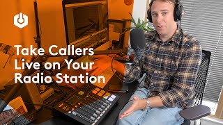 Taking Live Phone Calls On Your Radio Station Mix Minus Setup