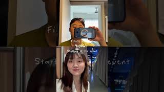 Couple edition : Banker vs Social Media Manager #dayinmylife #shorts #singapore
