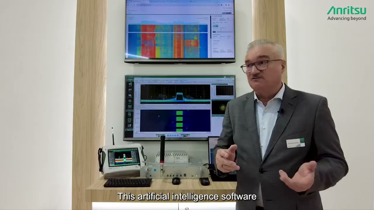 WMC Y2024 Anritsu AI based RF Spectrum Awareness