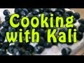 Cooking with kali  blueberry ball cake