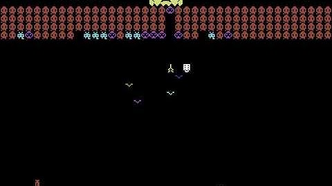 C64 Game: Alien Attack (1987, Wicked Software)