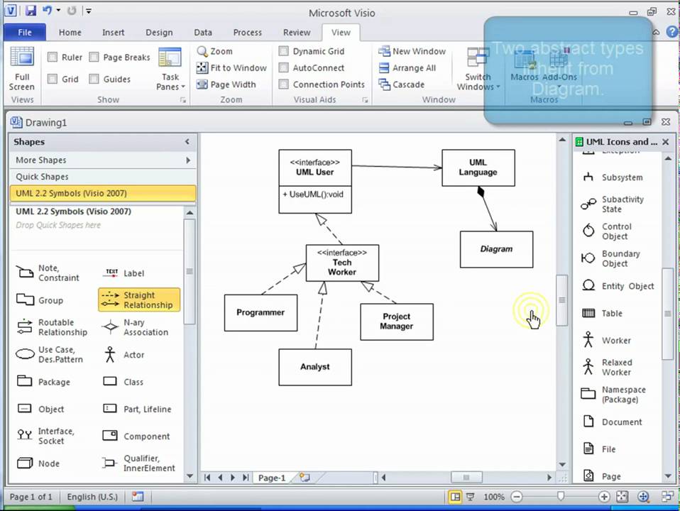 erd stencil visio 2010 download - photo #32