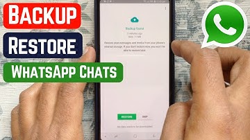 How to Backup and Restore Whatsapp Messages on Android (2019)