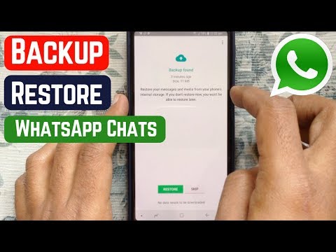 Wideo: Gdzie jest moja kopia zapasowa WhatsApp?