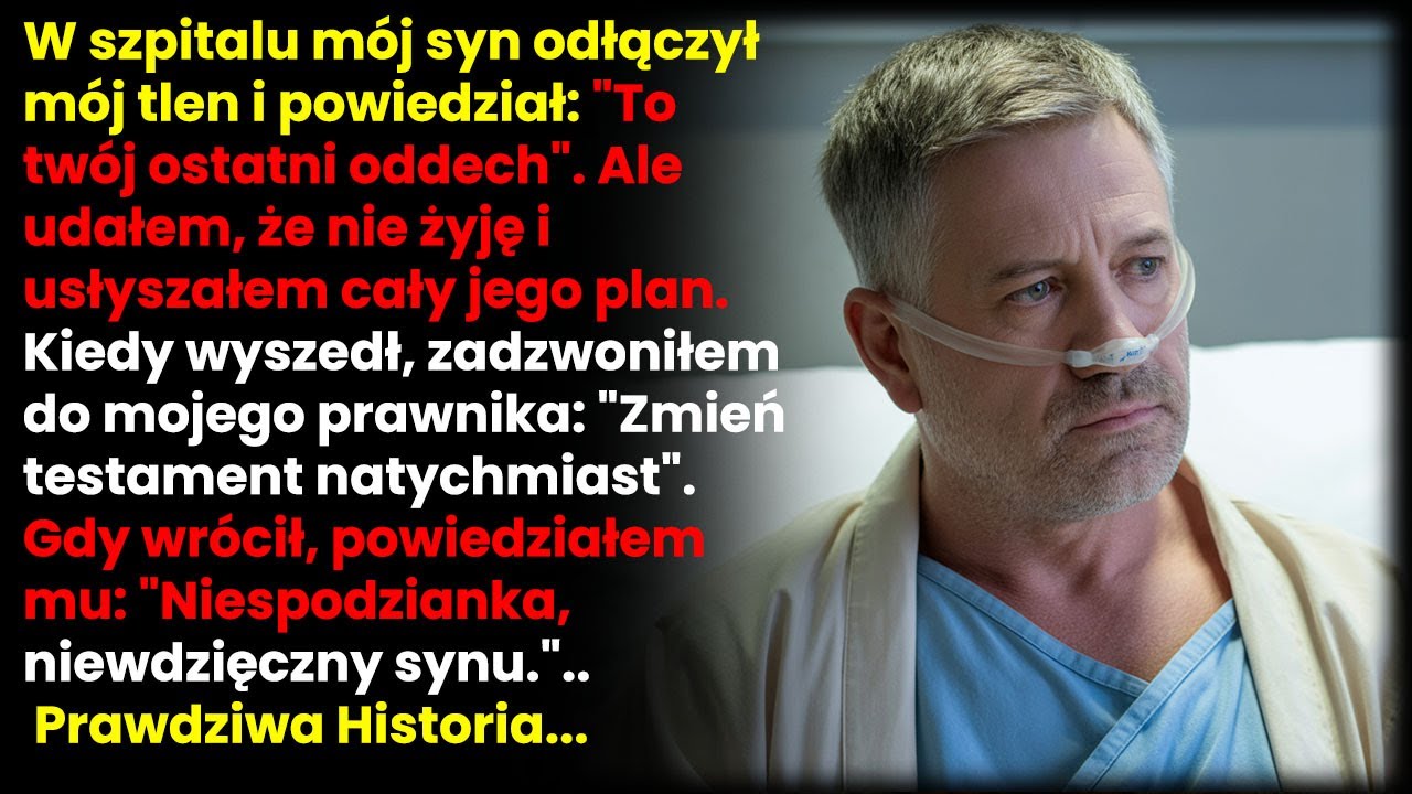 Syn próbował mnie zabić. 