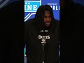 Texas DT T’Vondre Sweat Says He Will Run HOW FAST At The NFL Combine!? #shorts