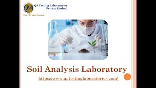 Soil Analysis Laboratory - QA Testing Lab