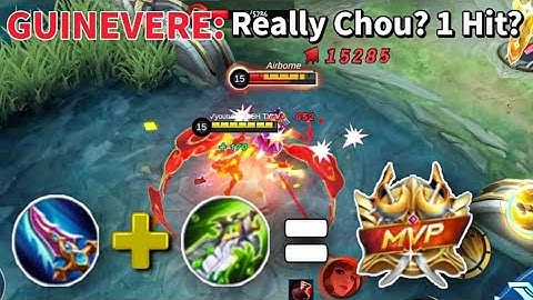CHOU BROKEN BUILD + DAMAGE HACK ITEM | MOBILE LEGENDS