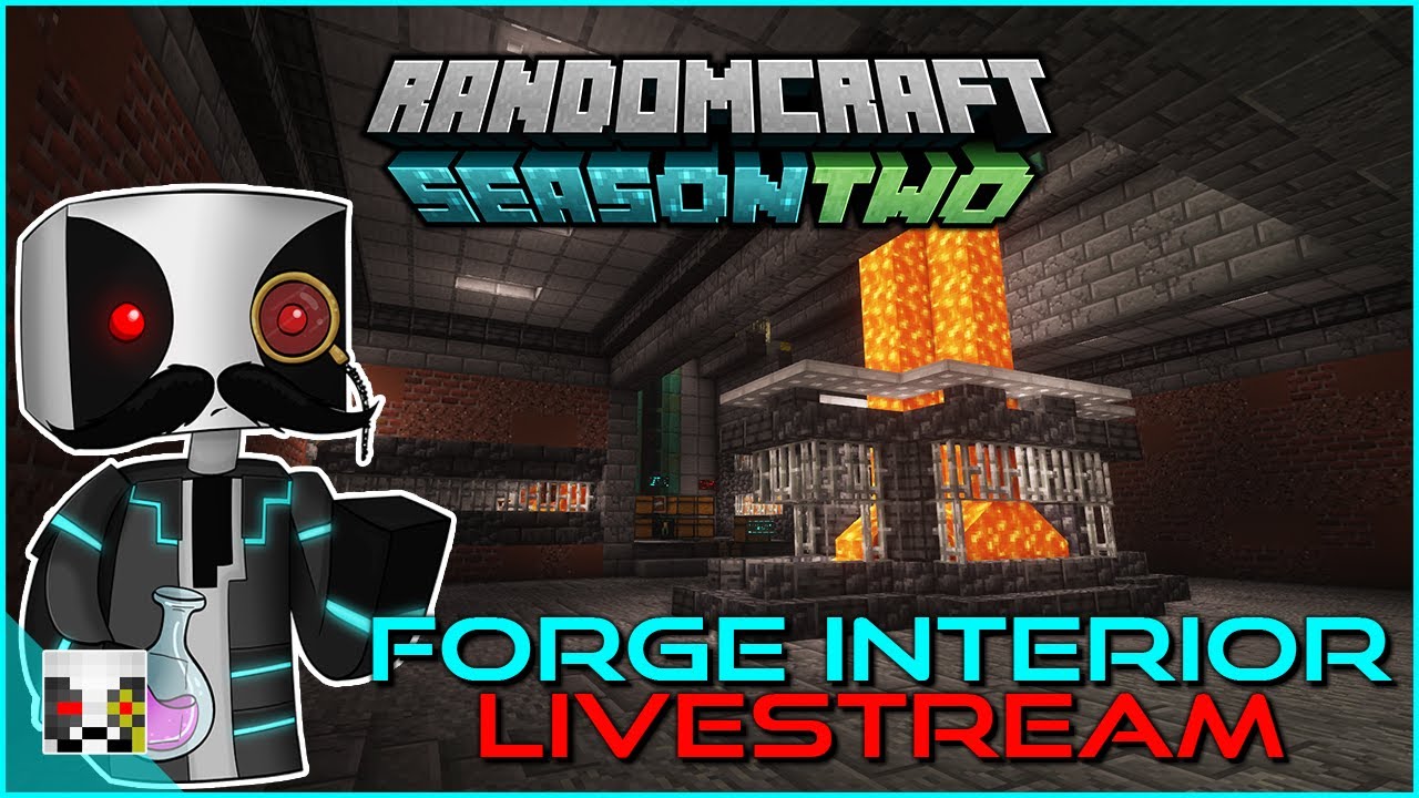 The Foundry Interior - Randomcraft 2 - Minecraft Livestream - YouTube