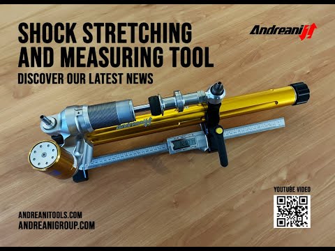 UNIVERSAL ANDREANI SHOCK STRETCHING AND MEASURING TOOL video