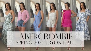 ABERCROMBIE SPRING TRY ON HAUL 2024 // Reviewing the good & the bad!