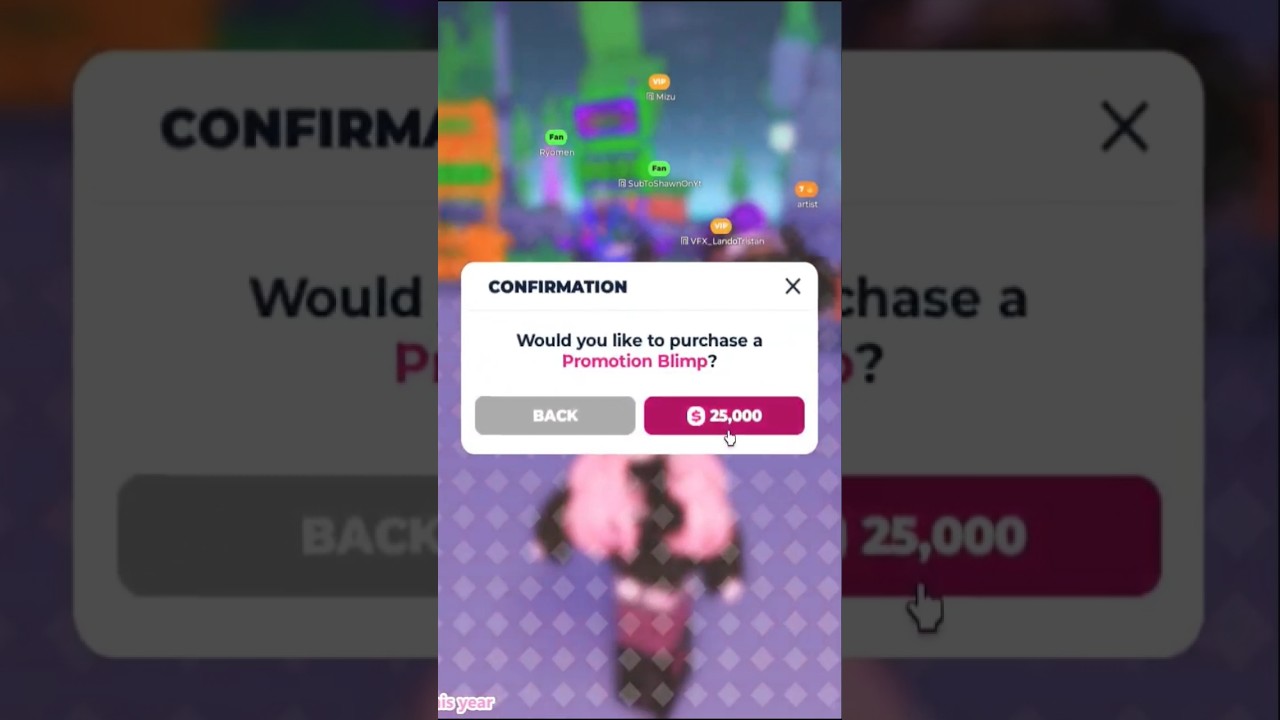 Third Time BUYING The PROMOTION BLIMP in PLS DONATE💸  